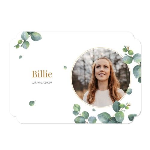 Single Card Double Rounded Horizontal 14,3 x 10 cm