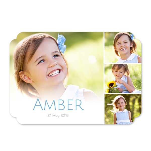 Single Card Double Rounded Horizontal 14,3 x 10 cm