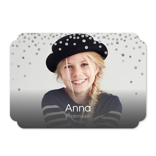 Enkle Fotokort dobbel avrunding liggende 14,3 x 10 cm Enkle Fotokort dobbel avrunding liggende 14,3 x 10 cm