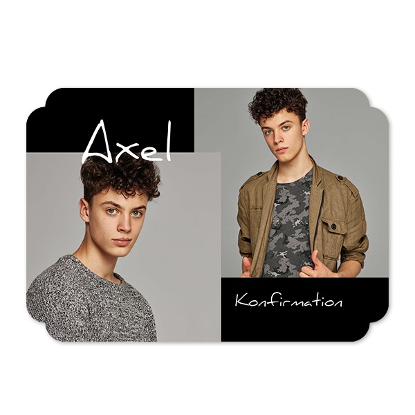 Enkla Fotokort moln liggande 14,3 x 10 cm