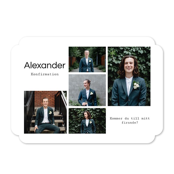 Enkla Fotokort moln liggande 14,3 x 10 cm Enkla Fotokort moln liggande 14,3 x 10 cm