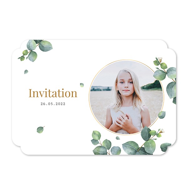 Single Card Double Rounded Horizontal 14,3 x 10 cm