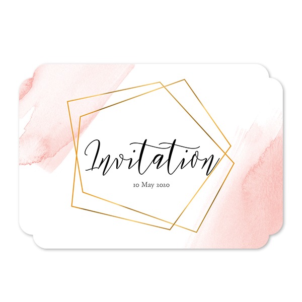 Single Card Double Rounded Horizontal 14,3 x 10 cm