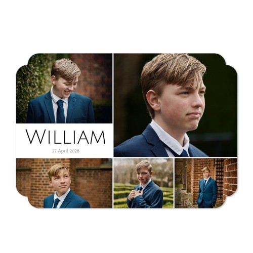 Enkla Fotokort moln liggande 14,3 x 10 cm