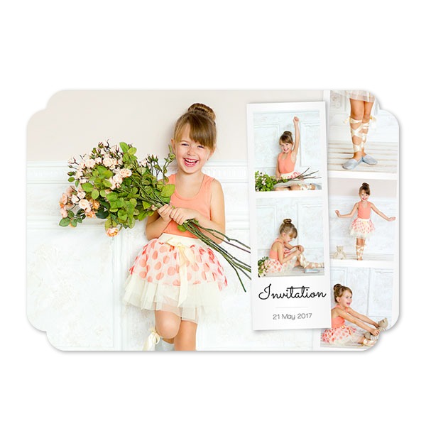 Single Card Double Rounded Horizontal 14,3 x 10 cm Single Card Double Rounded Horizontal 14,3 x 10 cm