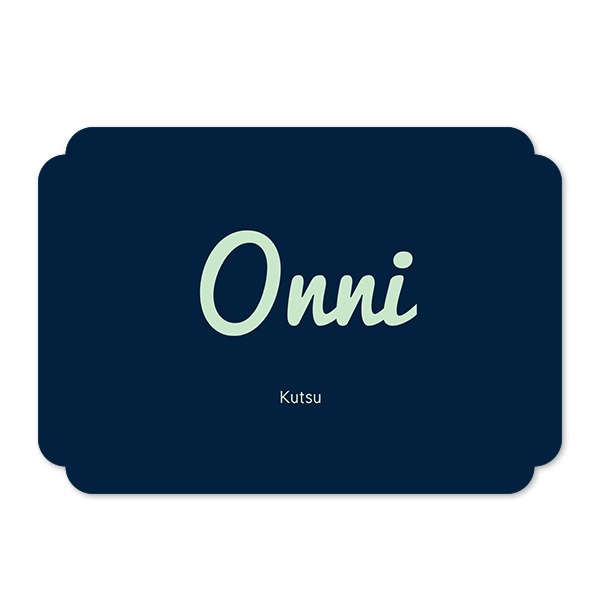 Klassinen Kuvakortti pilven muotoinen vaaka 14,3 x 10 cm