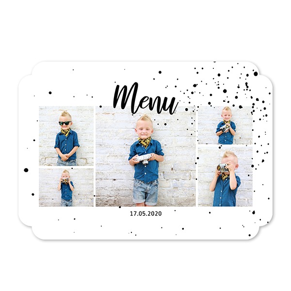 Single Card Double Rounded Horizontal 14,3 x 10 cm