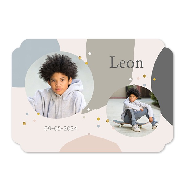 Single Card Double Rounded Horizontal 14,3 x 10 cm