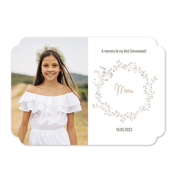 Single Card Double Rounded Horizontal 14,3 x 10 cm