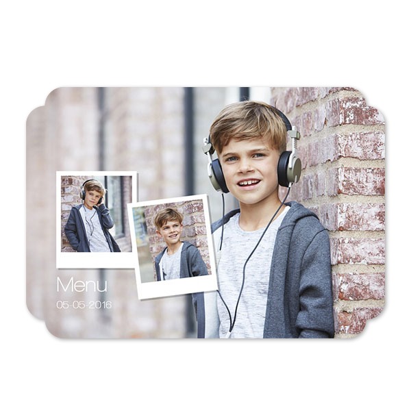 Single Card Double Rounded Horizontal 14,3 x 10 cm