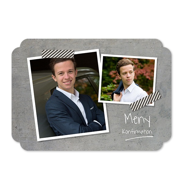 Enkla Fotokort moln liggande 14,3 x 10 cm