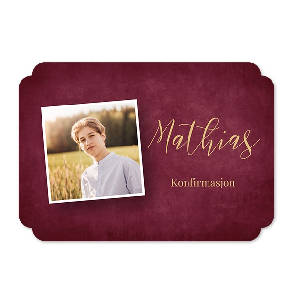 Enkle Fotokort dobbel avrunding liggende 14,3 x 10 cm Enkle Fotokort dobbel avrunding liggende 14,3 x 10 cm