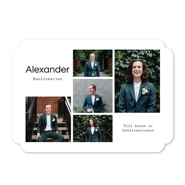 Enkla Fotokort moln liggande 14,3 x 10 cm