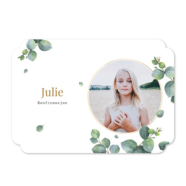 Enkle Fotokort dobbel avrunding liggende 14,3 x 10 cm Enkle Fotokort dobbel avrunding liggende 14,3 x 10 cm