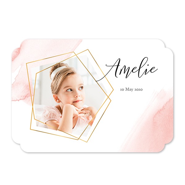 Single Card Double Rounded Horizontal 14,3 x 10 cm