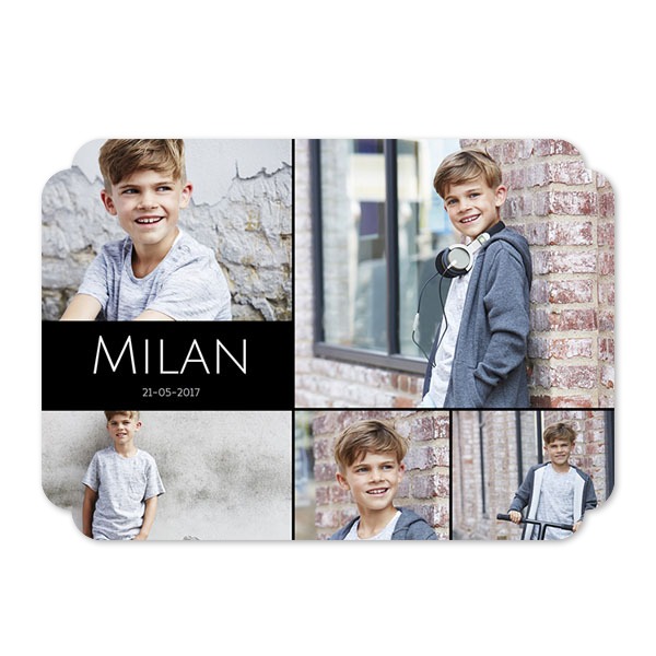 Single Card Double Rounded Horizontal 14,3 x 10 cm Single Card Double Rounded Horizontal 14,3 x 10 cm