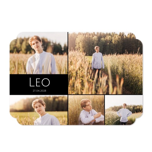 Minimalistinen valokuvakollaasi