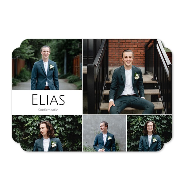 Klassinen Kuvakortti pilven muotoinen vaaka 14,3 x 10 cm Klassinen Kuvakortti pilven muotoinen vaaka 14,3 x 10 cm