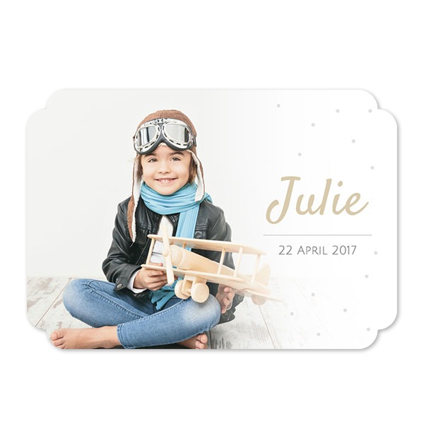 Single Card Double Rounded Horizontal 14,3 x 10 cm