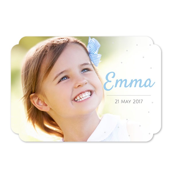 Single Card Double Rounded Horizontal 14,3 x 10 cm