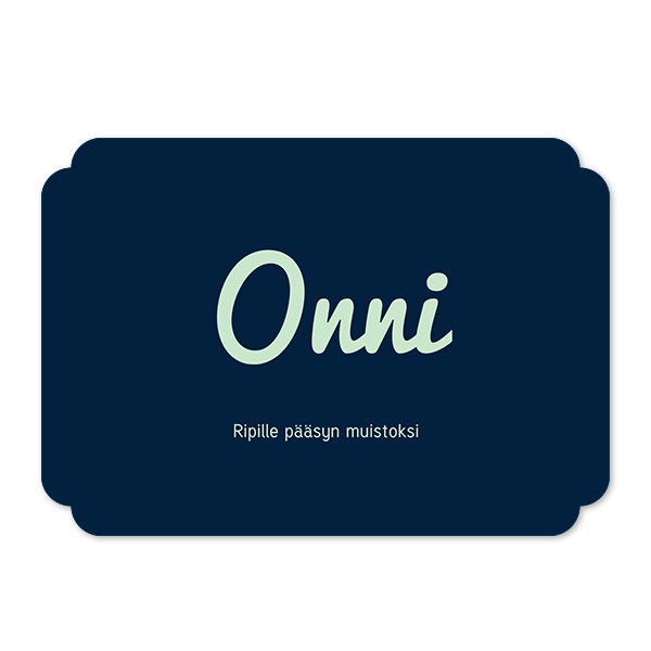 Klassinen Kuvakortti pilven muotoinen vaaka 14,3 x 10 cm Klassinen Kuvakortti pilven muotoinen vaaka 14,3 x 10 cm