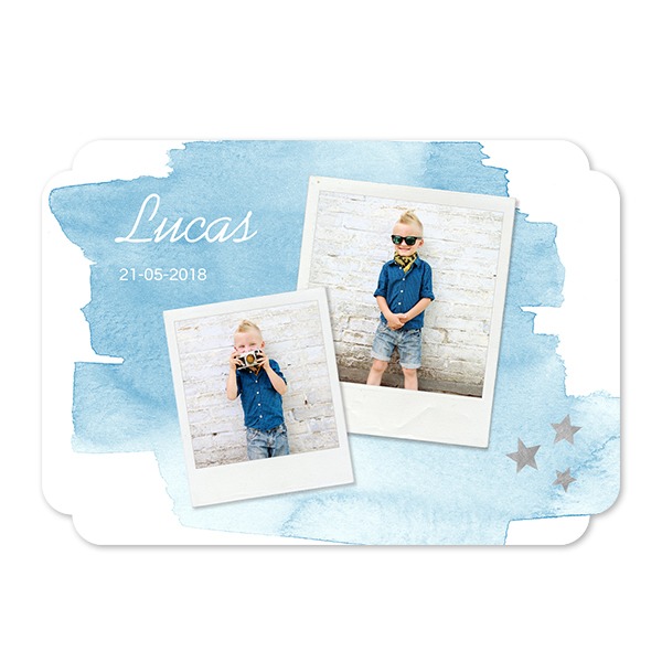 Single Card Double Rounded Horizontal 14,3 x 10 cm