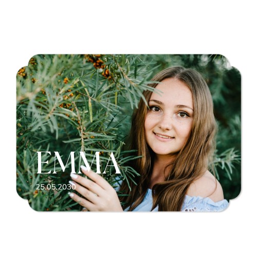 Single Card Double Rounded Horizontal 14,3 x 10 cm