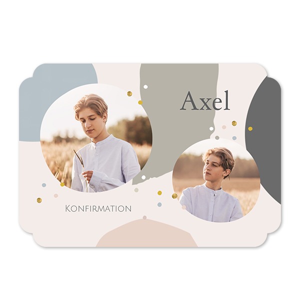 Enkla Fotokort moln liggande 14,3 x 10 cm