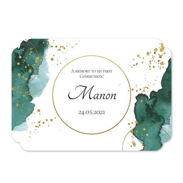 Single Card Double Rounded Horizontal 14,3 x 10 cm