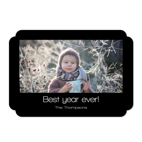 Grusskarte - Runde Ecken Querformat 14,3 x 10 cm