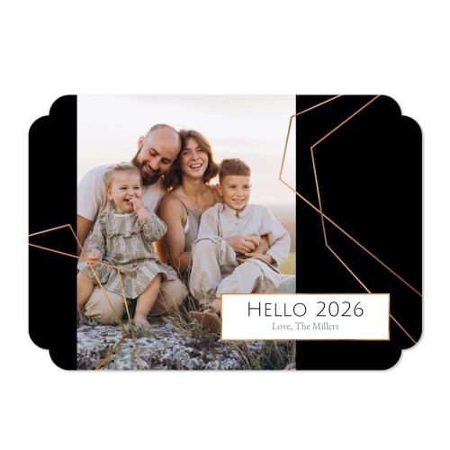 Single Card Double Rounded Horizontal 14,3 x 10 cm