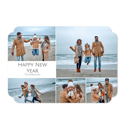 Single Card Double Rounded Horizontal 14,3 x 10 cm