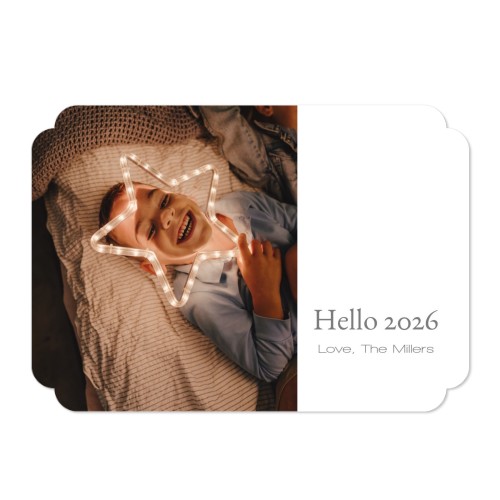 Single Card Double Rounded Horizontal 14,3 x 10 cm