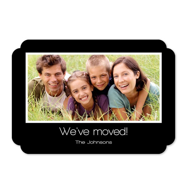 Grusskarte - Runde Ecken Querformat 14,3 x 10 cm