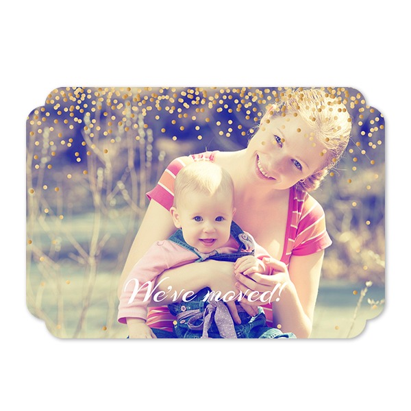 Faire-part 1 volet Bords nuage paysage 14,3 x 10 cm Faire-part 1 volet Bords nuage paysage 14,3 x 10 cm