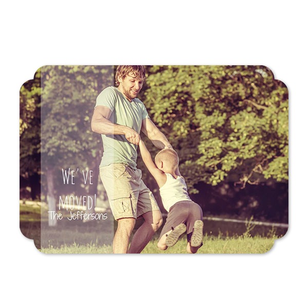 Single Card Double Rounded Horizontal 14,3 x 10 cm