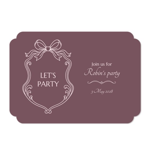 Klassinen Kuvakortti pilven muotoinen vaaka 14,3 x 10 cm