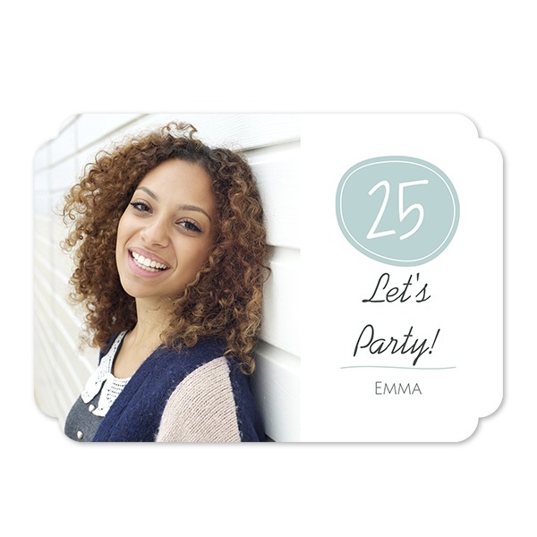 Single Card Double Rounded Horizontal 14,3 x 10 cm