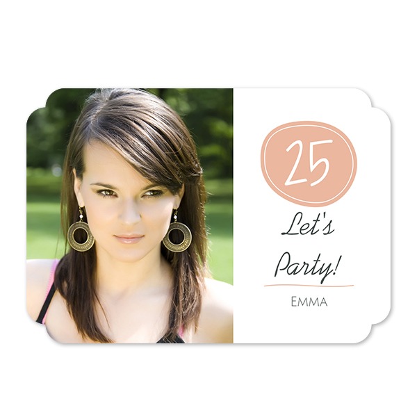 Single Card Double Rounded Horizontal 14,3 x 10 cm