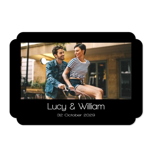 Single Card Double Rounded Horizontal 14,3 x 10 cm Single Card Double Rounded Horizontal 14,3 x 10 cm
