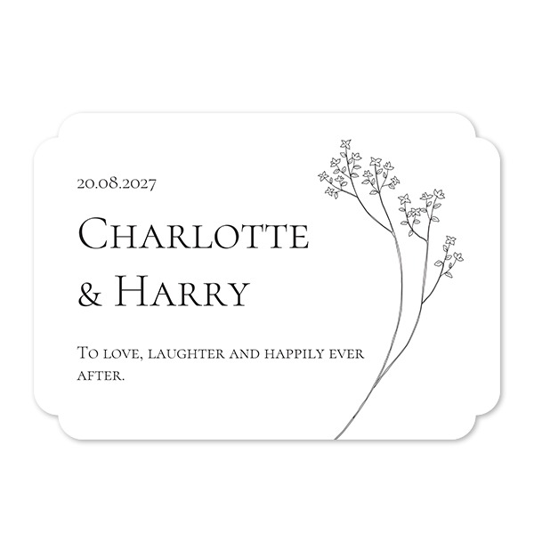 Single Card Double Rounded Horizontal 14,3 x 10 cm Single Card Double Rounded Horizontal 14,3 x 10 cm