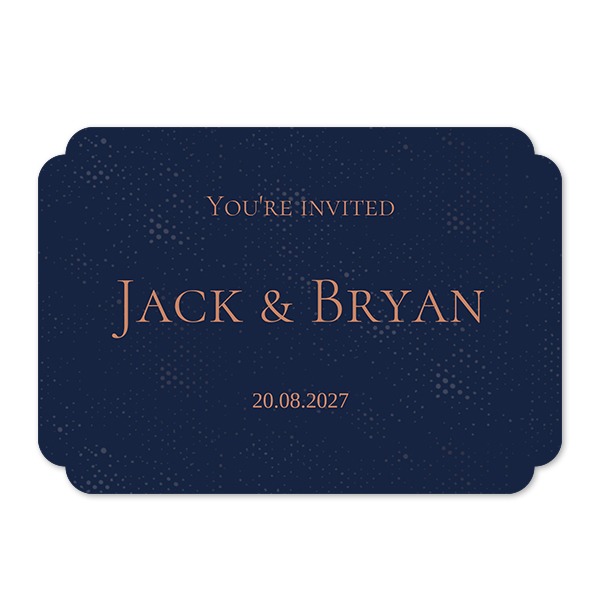 Single Card Double Rounded Horizontal 14,3 x 10 cm Single Card Double Rounded Horizontal 14,3 x 10 cm