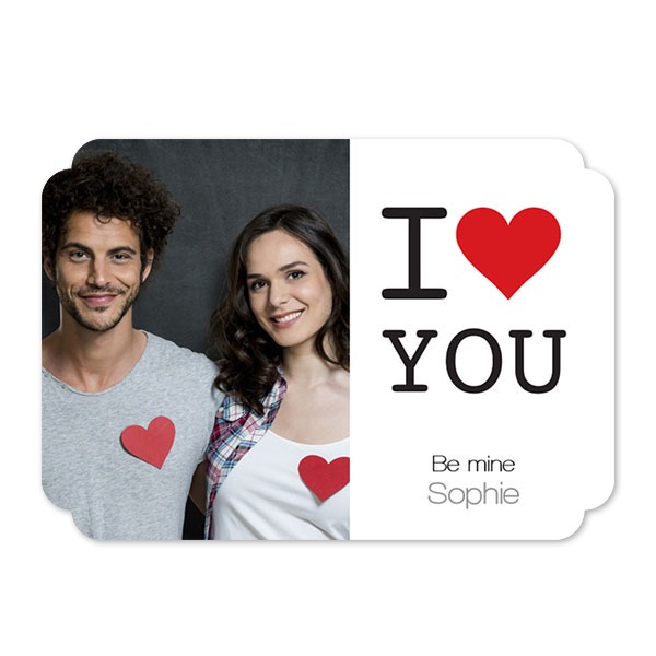 Single Card Double Rounded Horizontal 14,3 x 10 cm Single Card Double Rounded Horizontal 14,3 x 10 cm