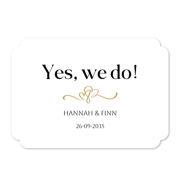 Single Card Double Rounded Horizontal 14,3 x 10 cm Single Card Double Rounded Horizontal 14,3 x 10 cm