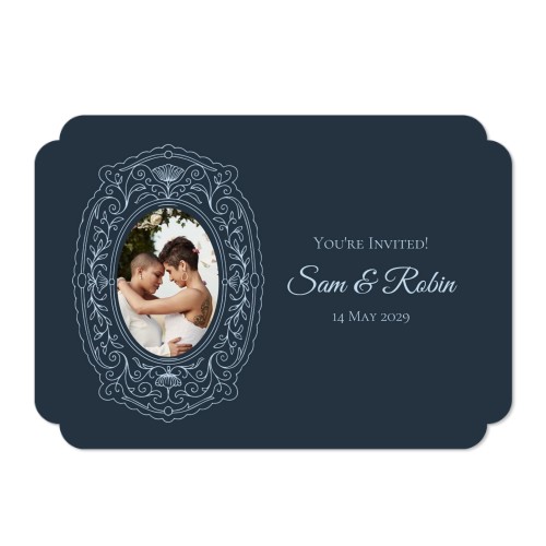 Single Card Double Rounded Horizontal 14,3 x 10 cm Single Card Double Rounded Horizontal 14,3 x 10 cm