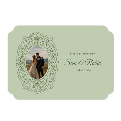 Single Card Double Rounded Horizontal 14,3 x 10 cm