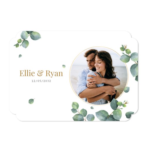 Single Card Double Rounded Horizontal 14,3 x 10 cm