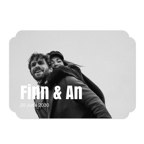 Faire-part 1 volet Bords nuage paysage 14,3 x 10 cm Faire-part 1 volet Bords nuage paysage 14,3 x 10 cm