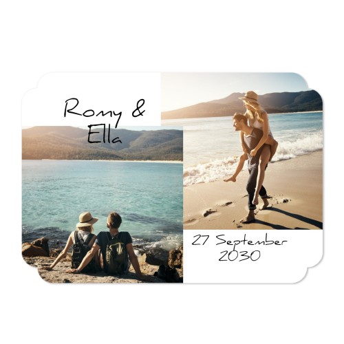 Single Card Double Rounded Horizontal 14,3 x 10 cm Single Card Double Rounded Horizontal 14,3 x 10 cm