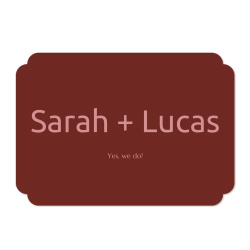 Single Card Double Rounded Horizontal 14,3 x 10 cm